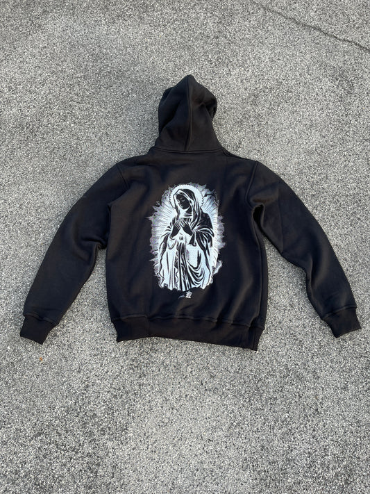 Virgin Mary Raza Apparel Hoodie