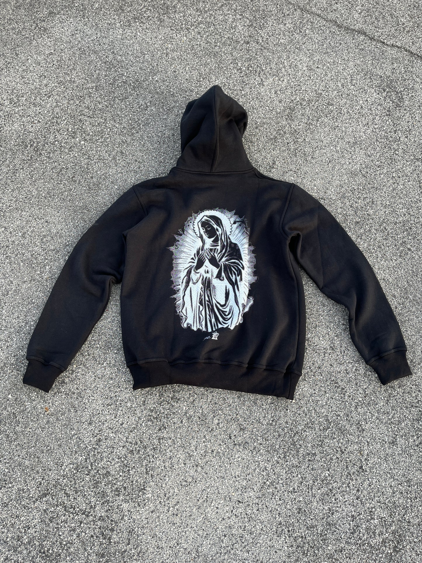 Virgin Mary Raza Apparel Hoodie